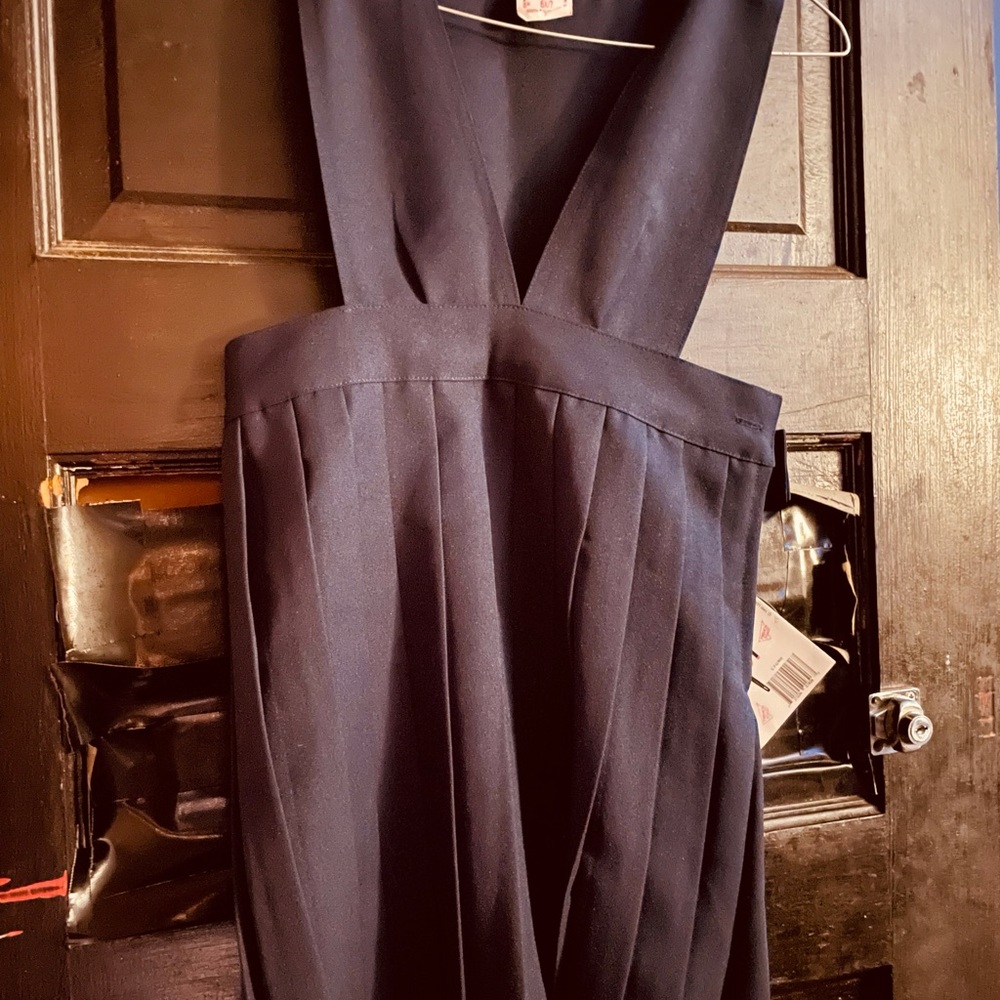 Navy blue uniform dress